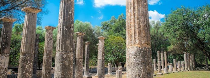 Ancient Olympia guided day tour with swimming stop